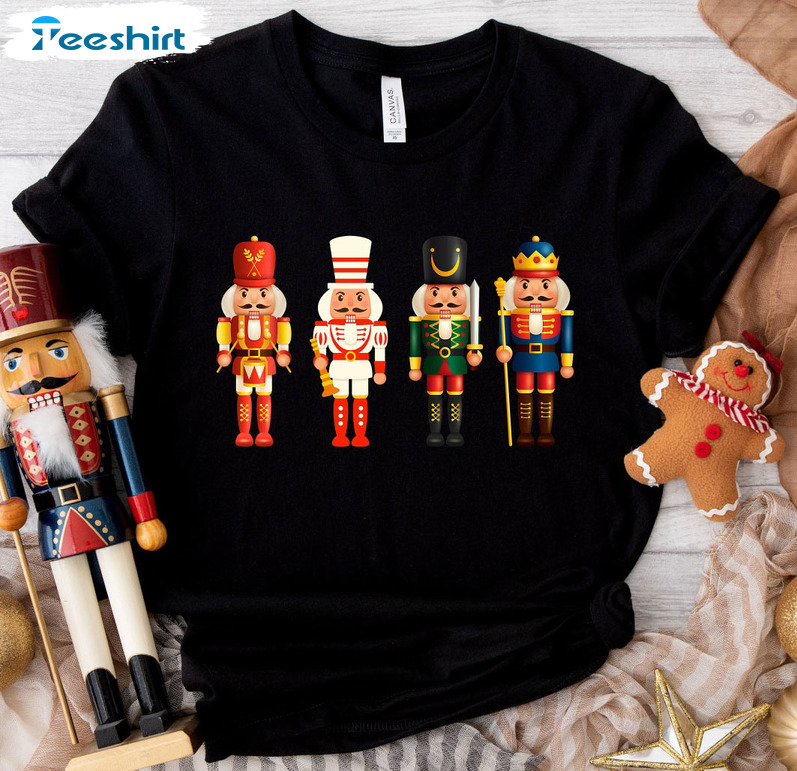 Nutcracker Christmas Shirt - Christmas Vacation Long Sleeve Crewneck