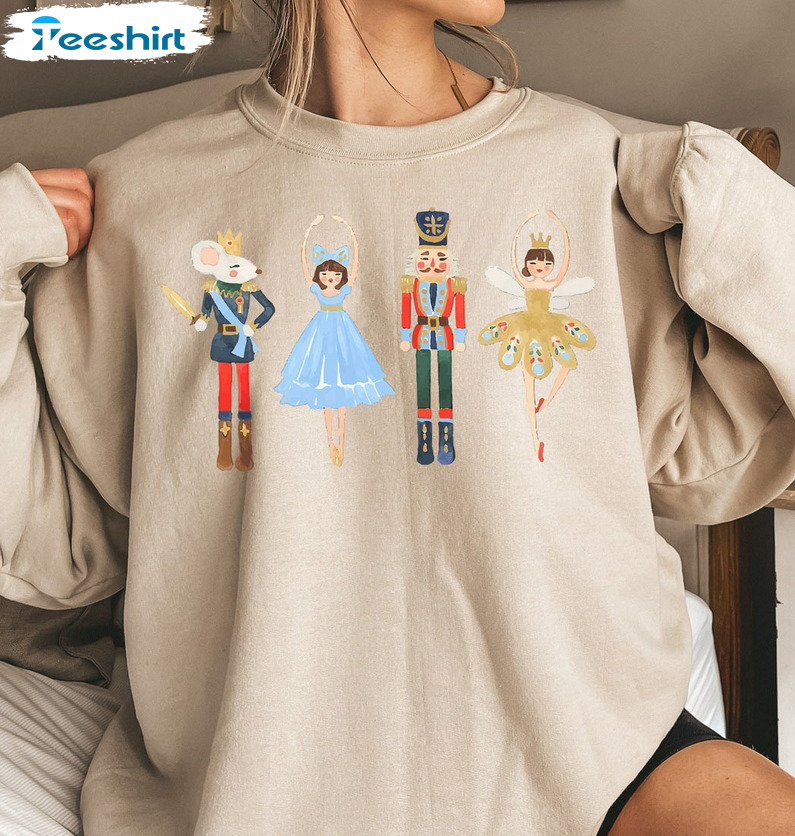 Nutcracker Christmas Shirt - Christmas Long Sleeve Crewneck