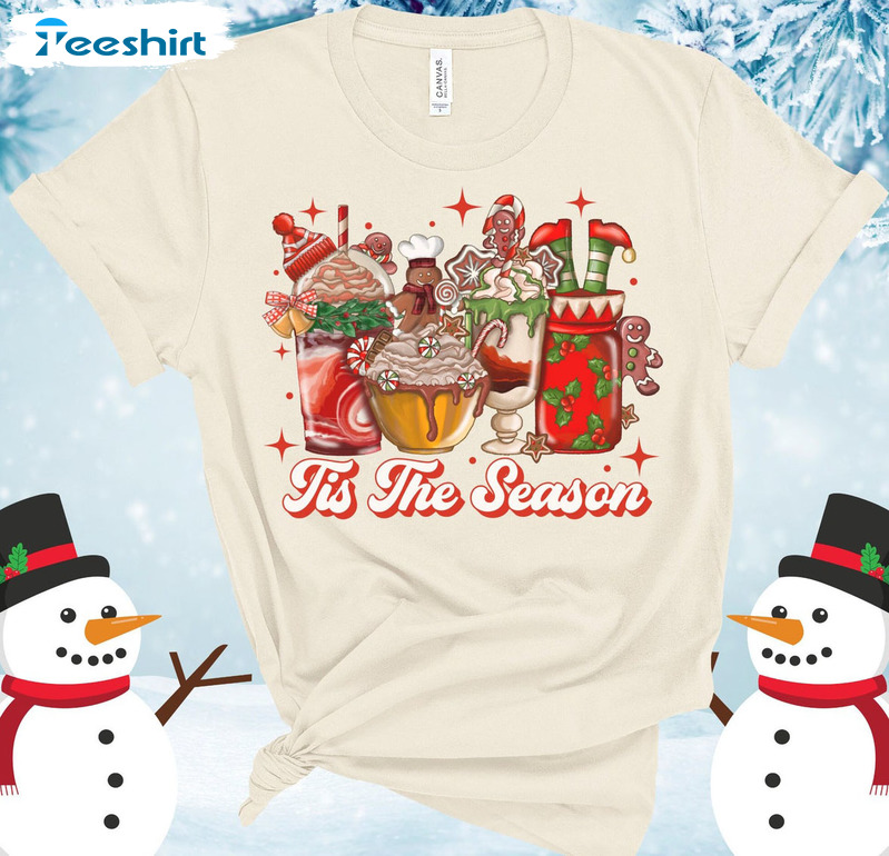 Tis The Damn Season Shirt - Christmas Grinch Sweatshirt Crewneck