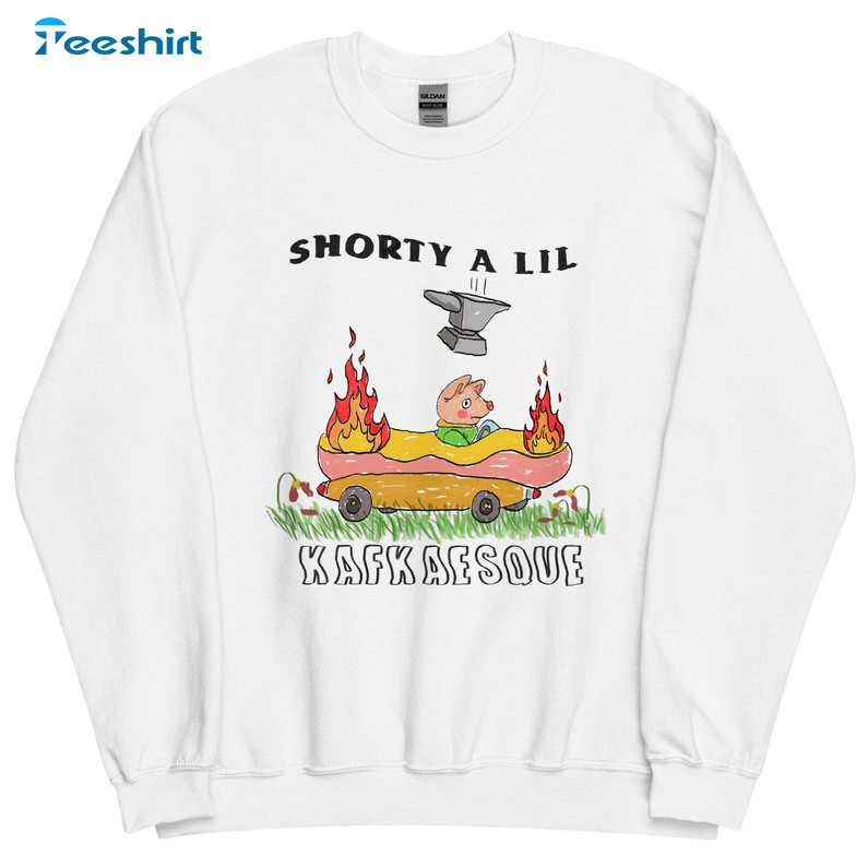 Shorty A Lil Kafkaesque Trendy Unisex Hoodie Tee Tops