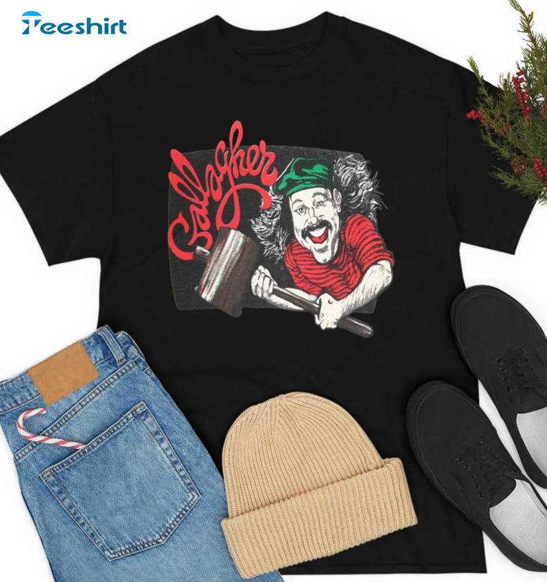 Gallagher Comedian Shirt - Stand Up Comic Short Sleeve Tee Tops