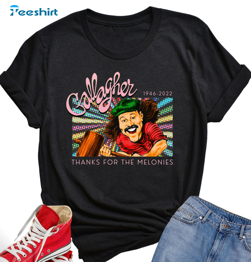 Gallagher Comedian Shirt - Gallagher Tribute Long Sleeve Tee Tops