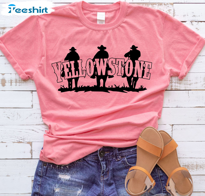 Yellowstone Shirt, Trendy Cowboy Sweatshirt Unisex Hoodie