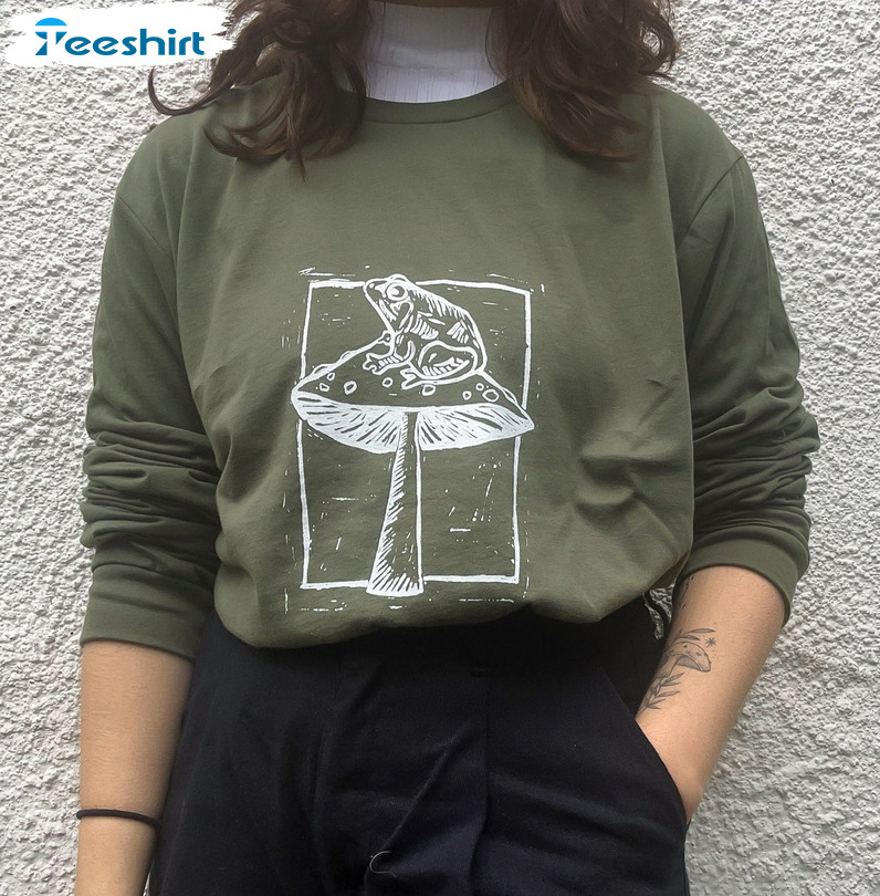 Mushroom Fisher Trending Crewneck Unisex T-shirt