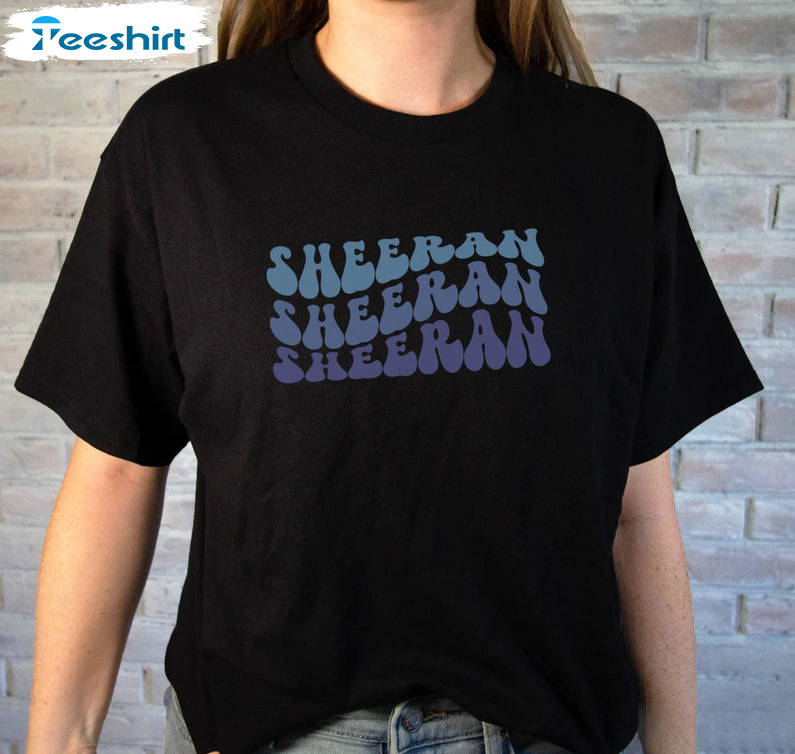 Ed Sheeran Shirt, Mathematics Tour Unisex T-shirt Crewneck
