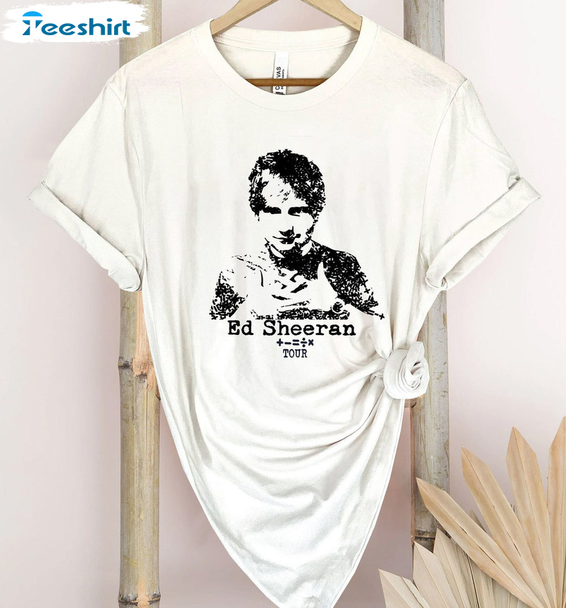 Ed Sheeran Tour Shirt, The Mathletics Concert Short Sleeve Unisex T-shirt