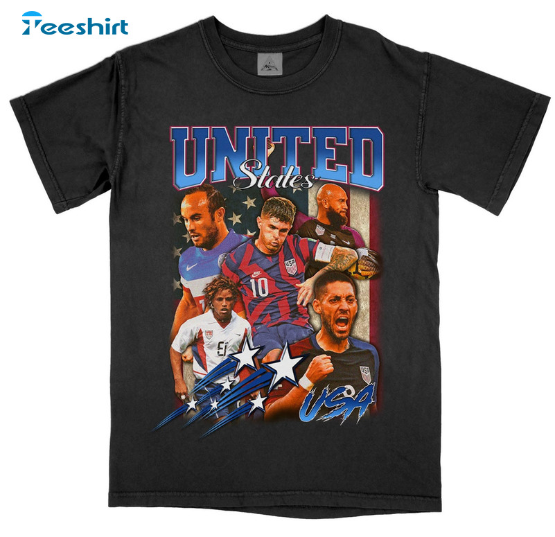 United States Shirt, USA World Cup 2022 Unisex Hoodie Sweatshirt
