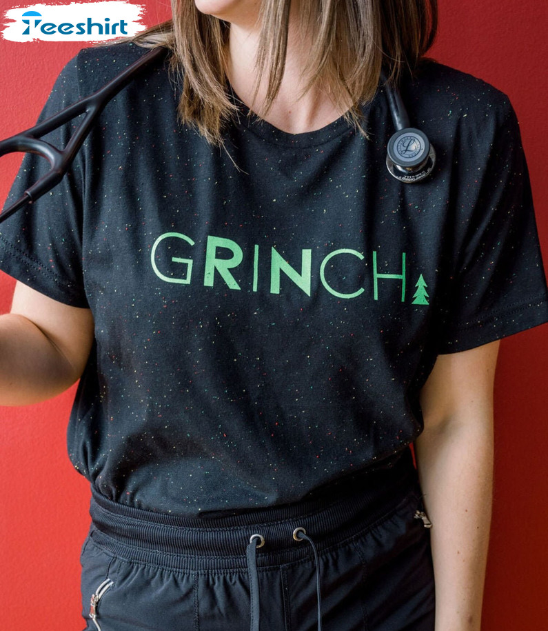 Grinch Sprinkle Shirt, Nurse Grinch Sweatshirt Long Sleeve