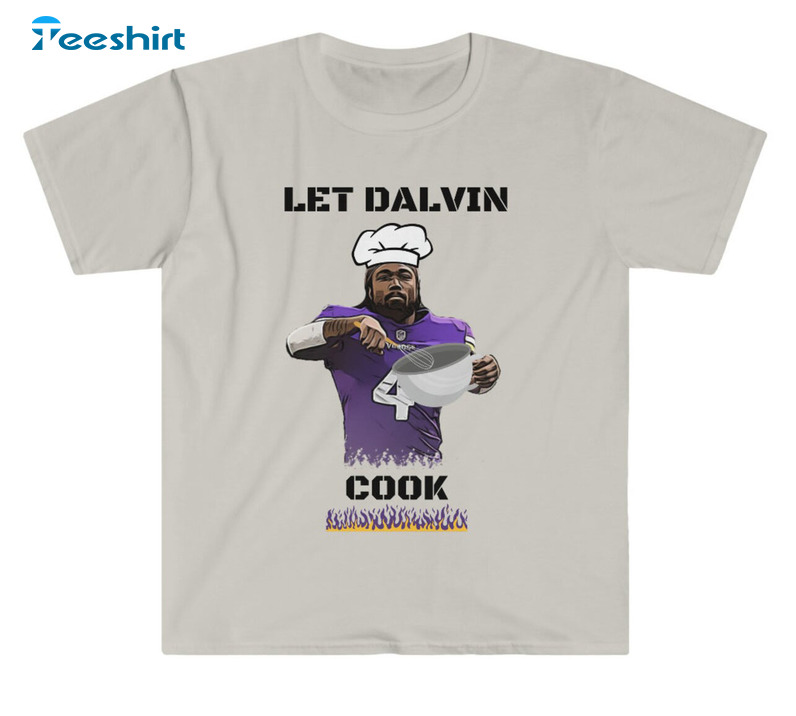 Let Dalvin Cook Shirt, Minnesota Vikings Sweatshirt Unisex Hoodie