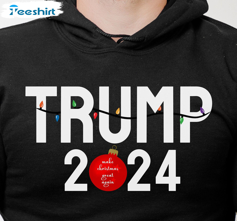 Trump 2024 Make Christmas Great Again Trendy Sweatshirt, Hoodie