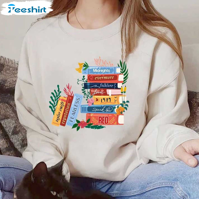 Midnight Album Books Shirt, Vintage Sweatshirt Long Sleeve