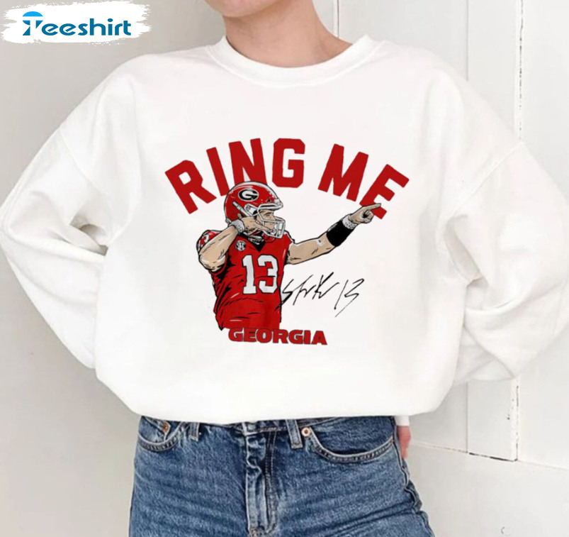 Ring Me Georgia Shirt, Stetson Bennett Long Sleeve Unisex Hoodie