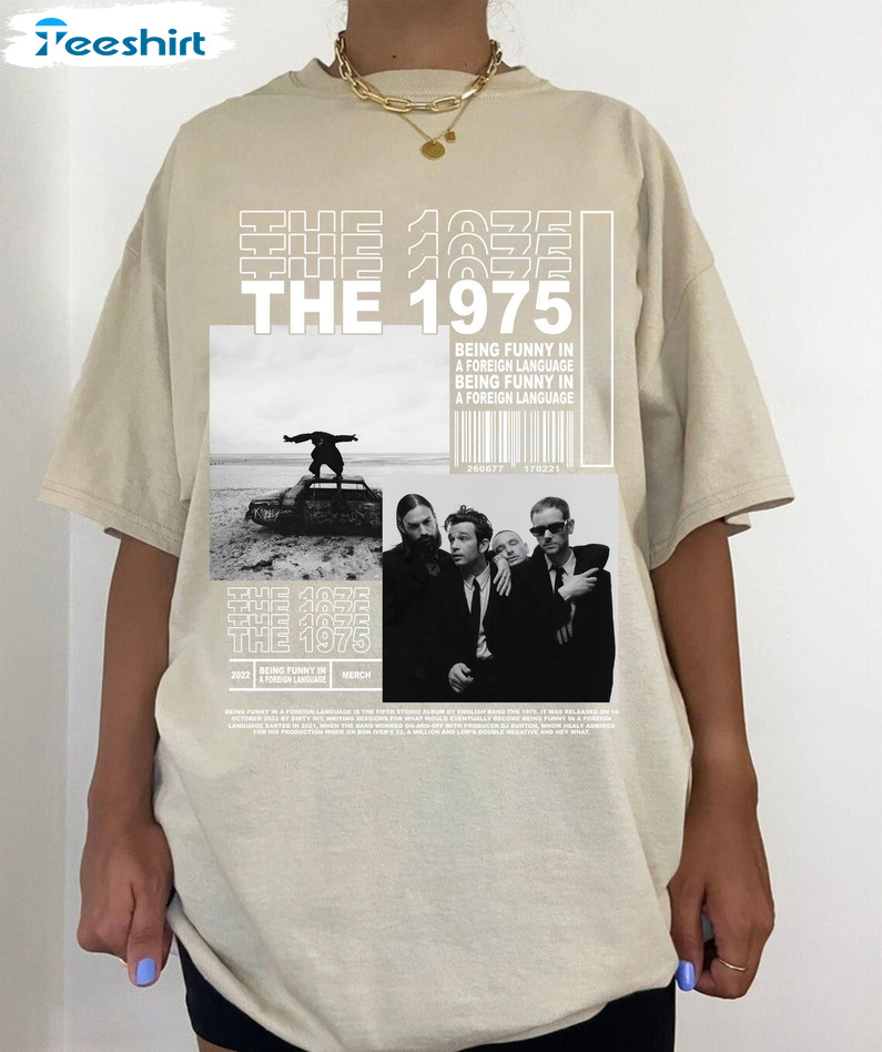 The 1975 North America Tour Shirt, Best Tour Trending Crewneck Sweatshirt