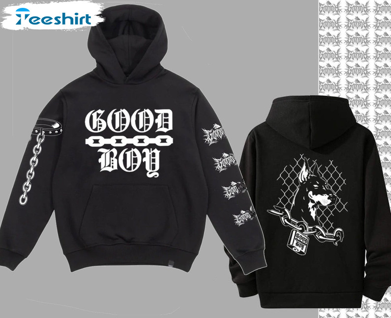 Good Boy Trending Crewneck, Unisex Hoodie