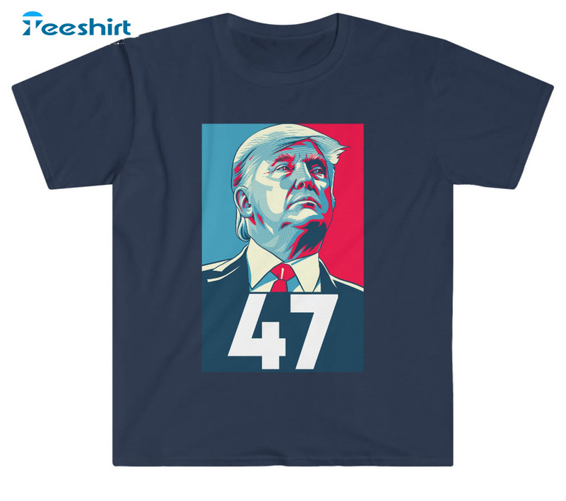 Trump 47 Election Shirt, Trump Running Election Unisex Hoodie Long Sleeve