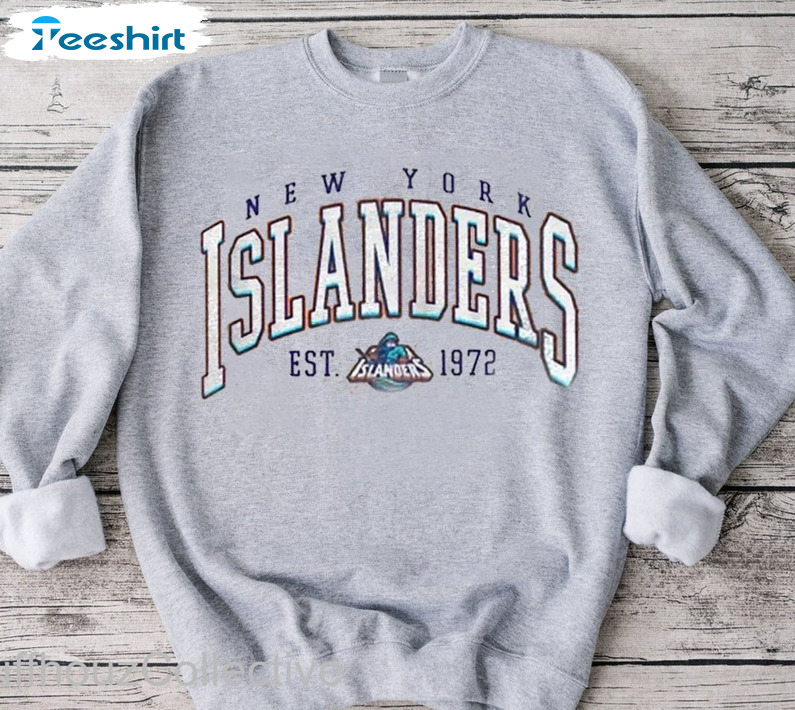 New York Islanders Shirt, Islanders Hockey Unisex Hoodie Short Sleeve