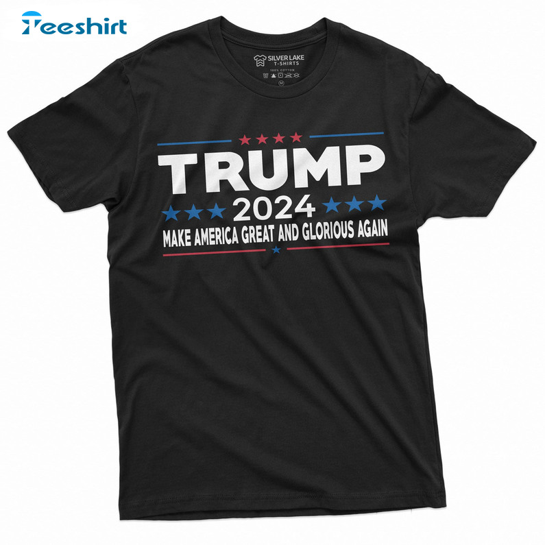 Trump Make America Great And Glorious Again Trendy Long Sleeve Unisex Hoodie