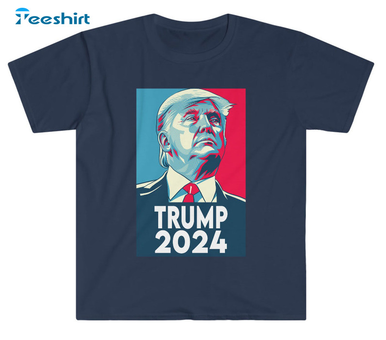 Trump 2024 Shirt, Trump Running Election Again Maga Save America 2024 Tee Tops Sweatshirt