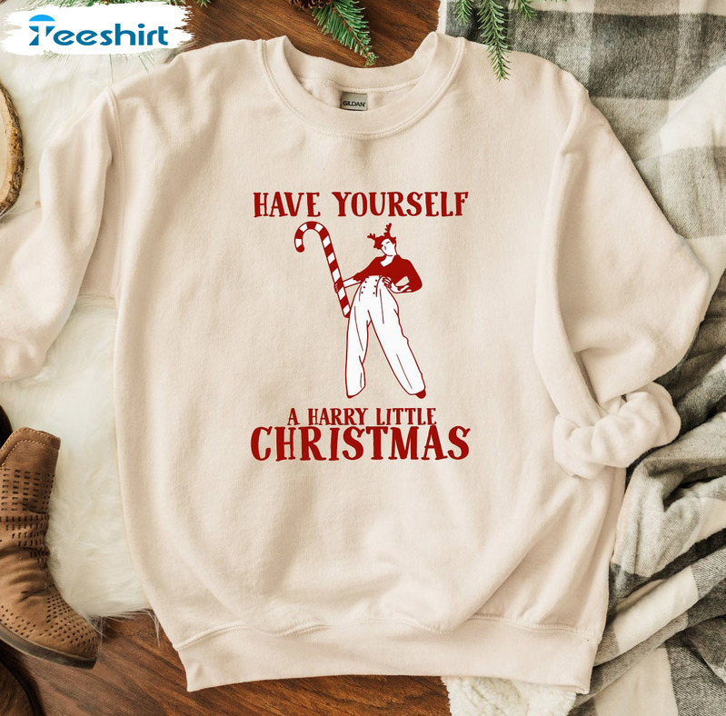 Have Yourself A Harry Little Christmas Shirt, Christmas Jumper Sweatshirt