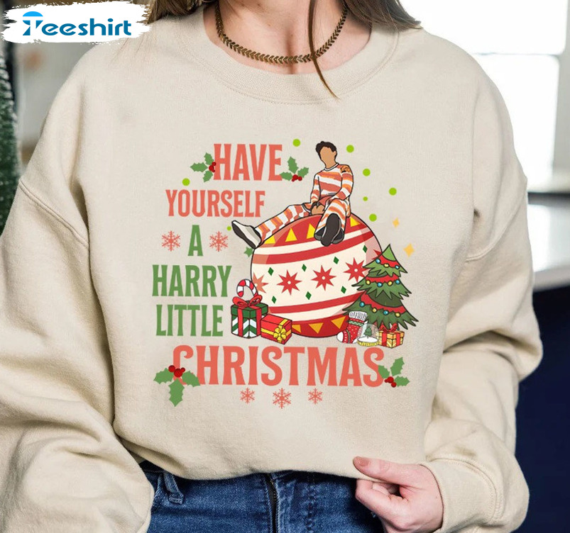 Harry Styles Vintage Shirt, Have Yourself A Harry Little Christmas