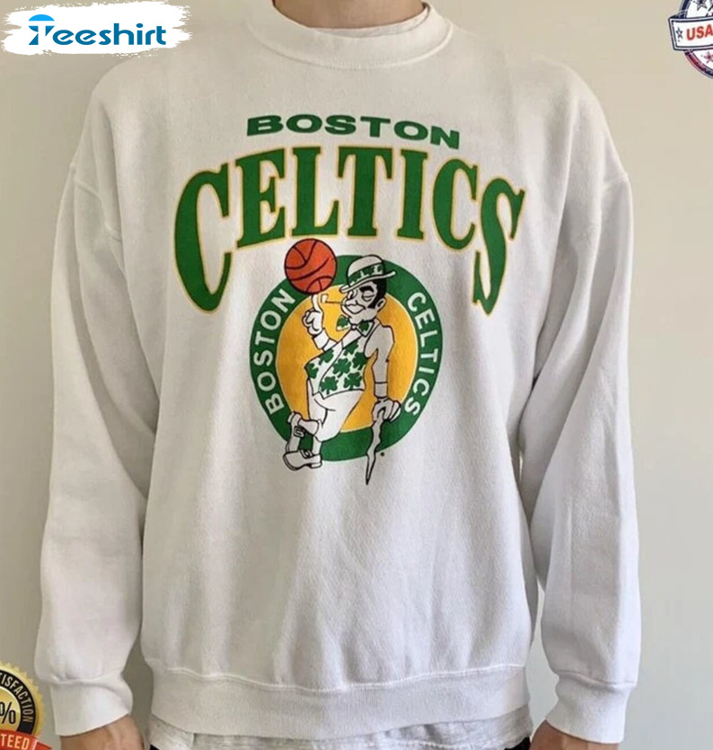 Vintage Style 90s Boston Celtics Basketball Crewneck Sweatshirt, Boston  Celtics Shirt, Boston Celtics Hoodie, Gift For Fans - Bluefink