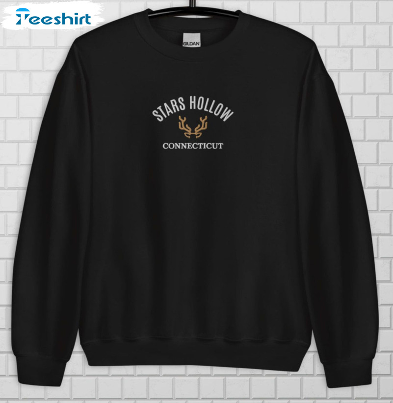 Stars Hollow Connecticut Shirt, Trending Unisex T-shirt Short Sleeve