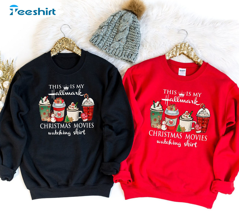 This Is My Christmas Movie Watching Shirt, Christmas Vintage Unisex Hoodie Tee Tops