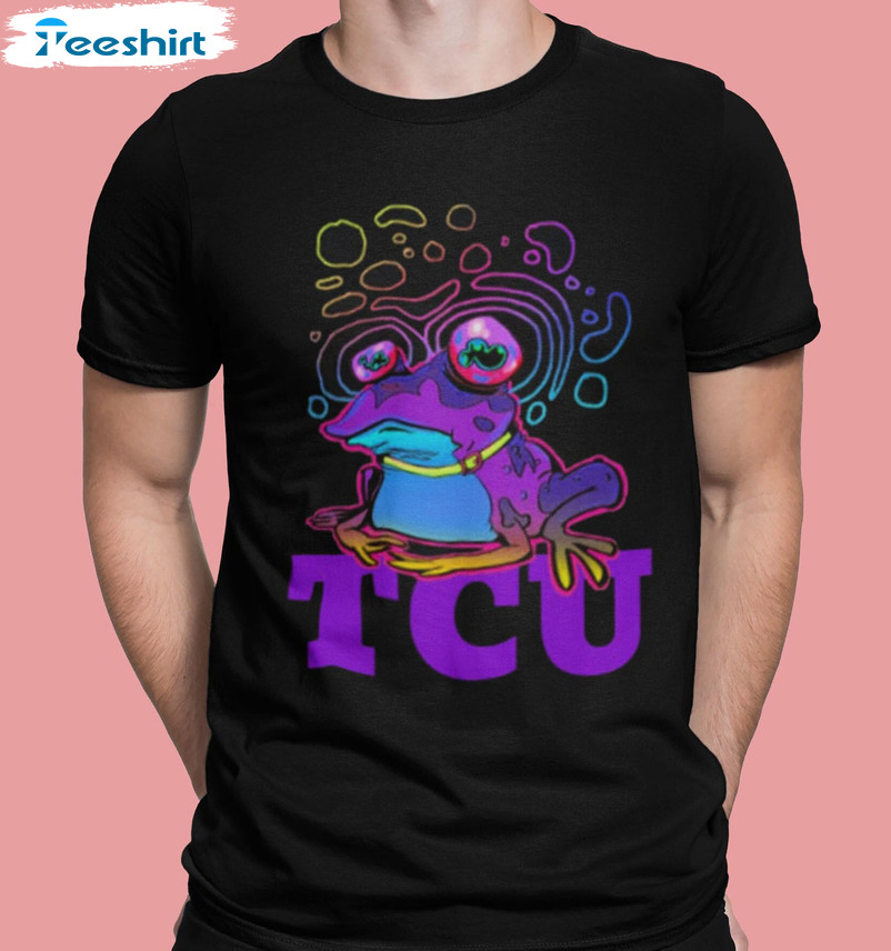 Tcu Hypnotoad Sweatshirt, Sonny Dykes Frogs Long Sleeve Unisex Hoodie