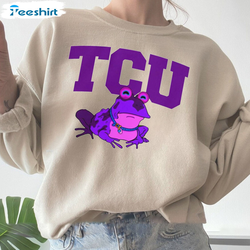 Tcu Hypnotoad Shirt, TCU Trending Unisex Hoodie Long Sleeve