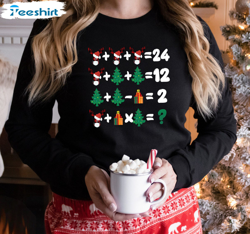 Christmas Teacher Shirt, Merry Christmas Unisex Hoodie Long Sleeve