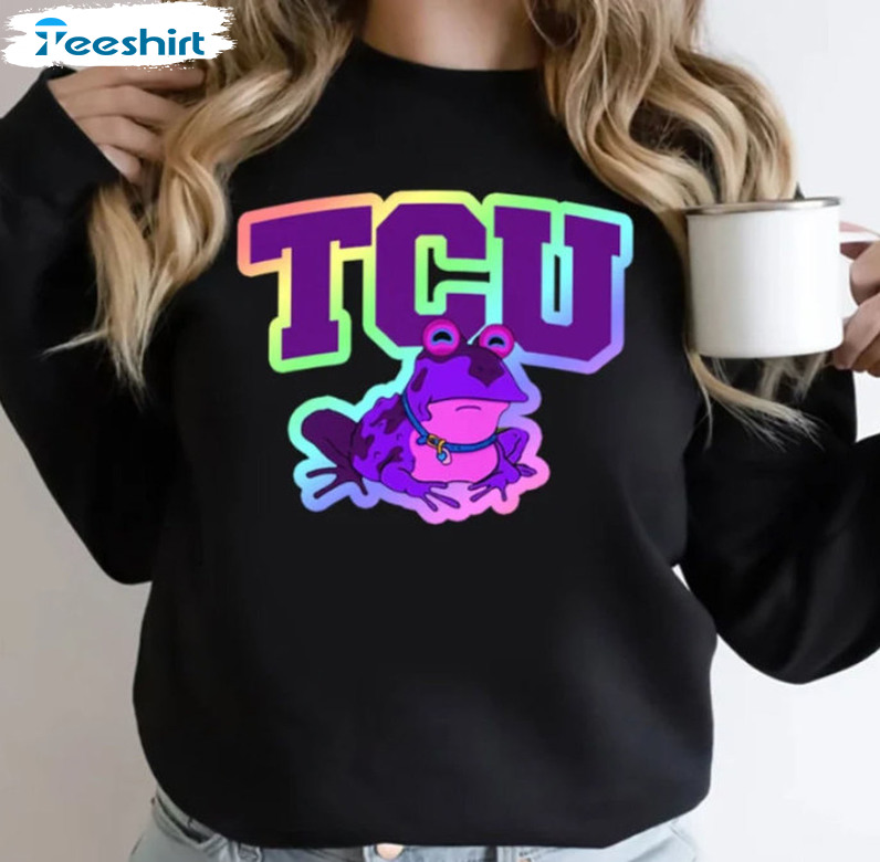 Tcu Hypnotoad Shirt, Dykes Frogs Hypnotoad Sweatshirt Long Sleeve