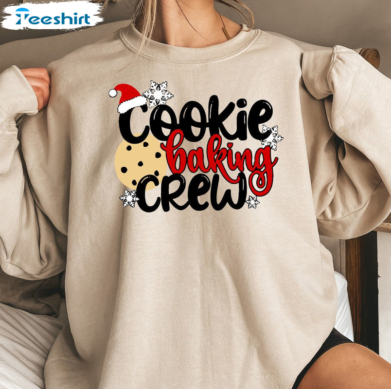 The Cookie Crew Shirt, Matching Christmas Unisex T-shirt Crewneck