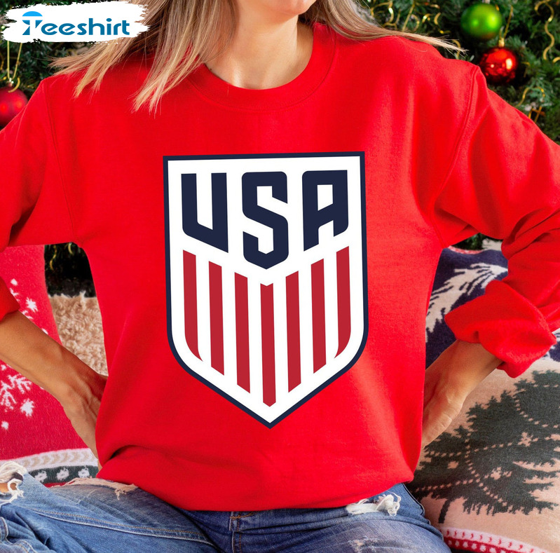 Usa World Cup 2022 Shirt, Qatar World Cup 2022 Long Sleeve Unisex T-shirt