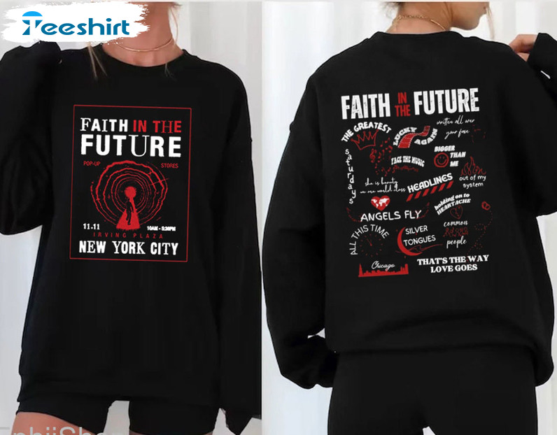 Faith In The Future Shirt Faith in the Future Shirt 2023 Louis Tomlinson  Bigger Than Me - iTeeUS
