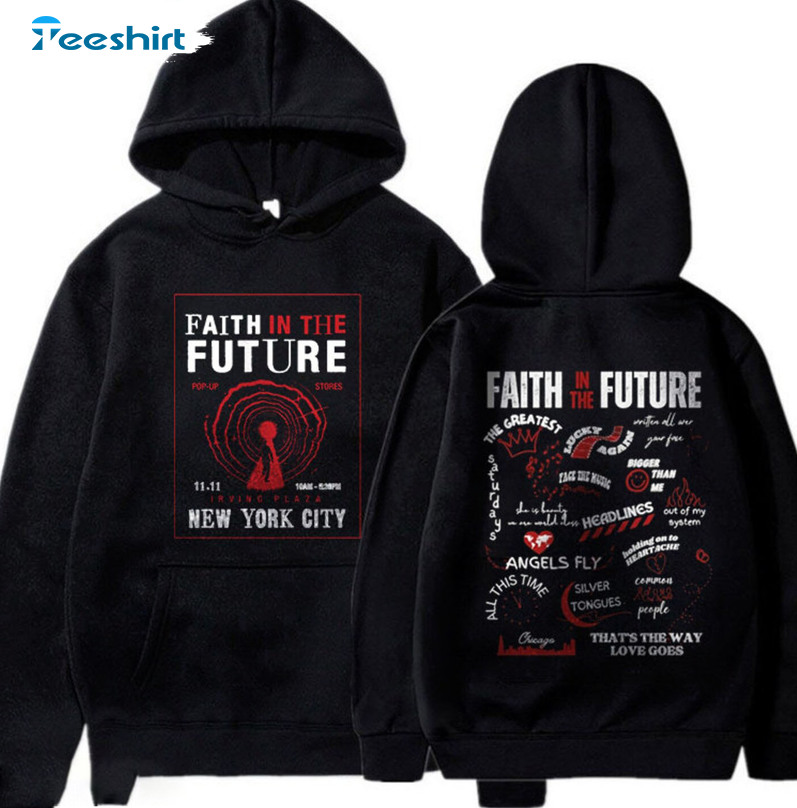 Buy MOGUL Louis Tomlinson Faith in The Future Unisex Adults Plush Oversized  Heavyweight Sweatshirt Black S at