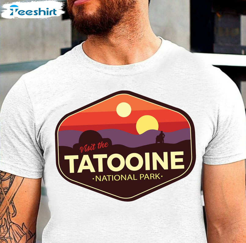 Tatooine National Park Vintage Shirt, Trendy Unisex T-shirt Long Sleeve