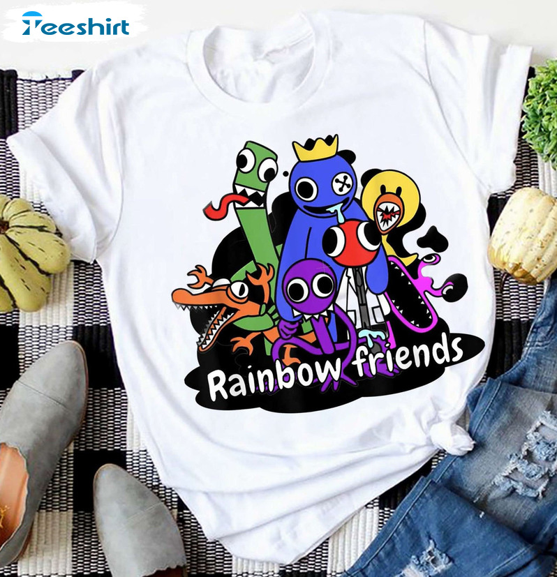 Kids Rainbow Friends Orange Shirt 