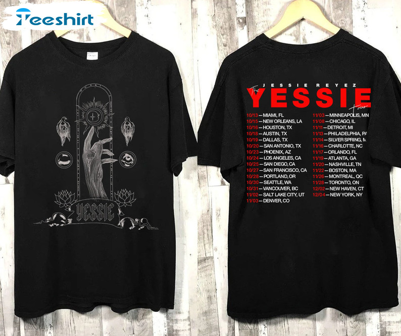 Jessie Reyez 2022 Tour Shirt, Yessie Trending Crewneck Unisex T-shirt