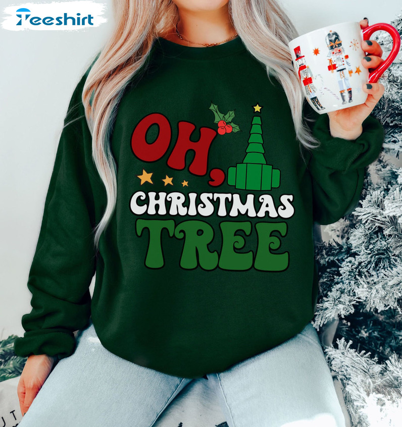 Oh Christmas Tree Shirt, Nurse Respiratory Therapist Sweater Hoodie