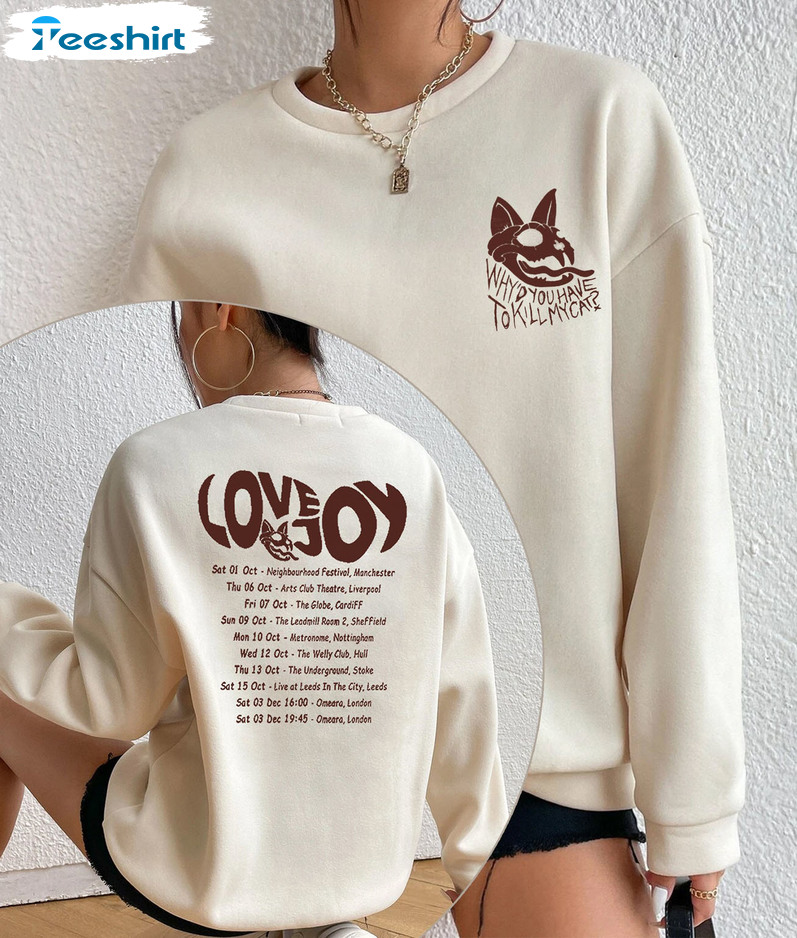 Lovejoy Band Shirt, North Hern Autumn Tour 2022 Long Sleeve Unisex T-shirt