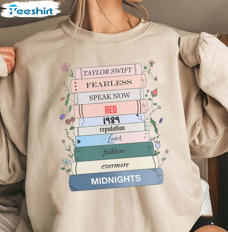 Midnight Album Books Shirt, Taylor Fan Christmas Tee Tops Unisex T-shirt