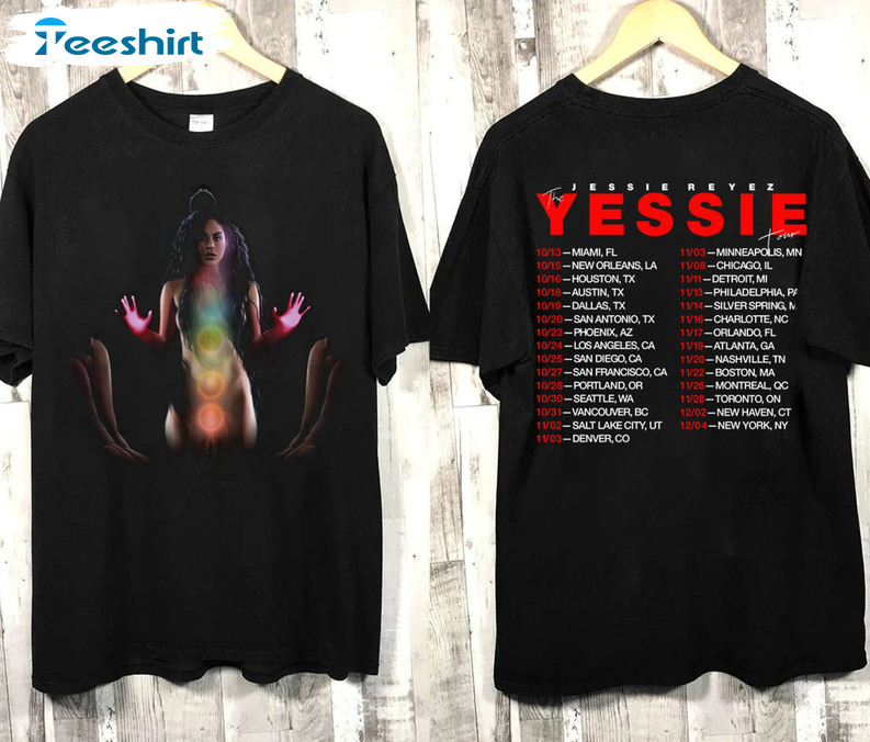 Jessie Reyez Trending Shirt, Yessie Tour 2022 Unisex T-shirt Crewneck