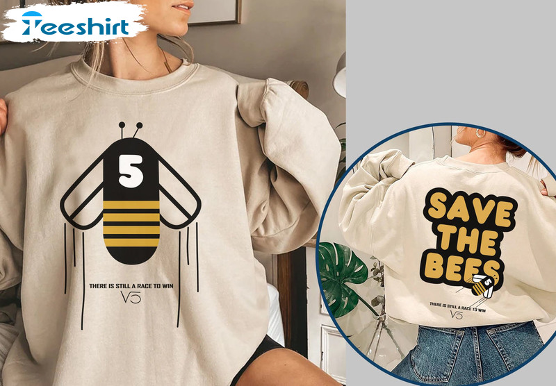 Save The Bees Shirt, Sebastian Vettel Vintage Sweatshirt Long Sleeve