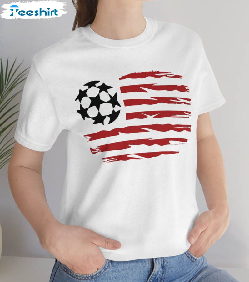 Usa Soccer World Cup 2022 Shirt, World Cup 2022 Unisex T-shirt Crewneck