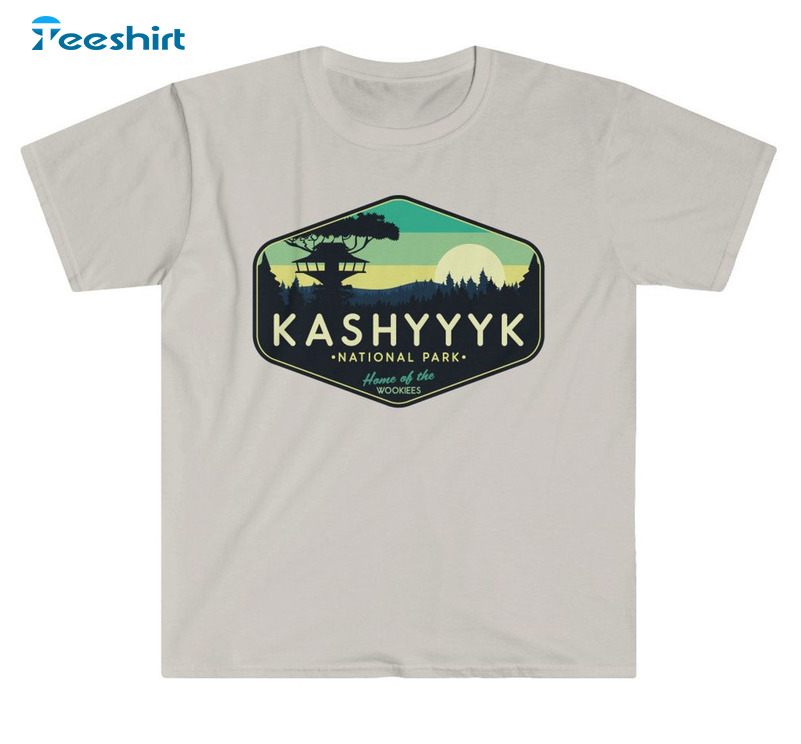 Kashyyyk National Park Shirt, Star Wars Long Sleeve Unisex T-shirt