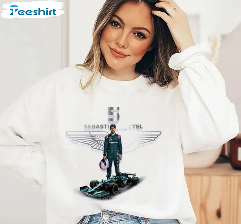 Sebastian Vettel Shirt, Formula 1 Trending Long Sleeve Sweatshirt