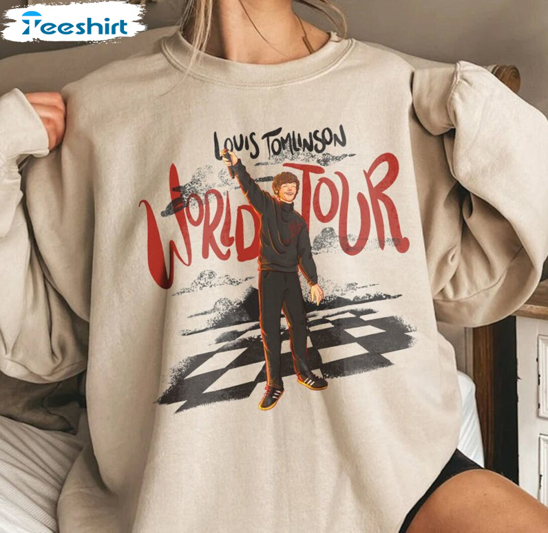 Louis Tomlinson World Tour Shirt, Faith In The Future Crewneck Unisex Hoodie