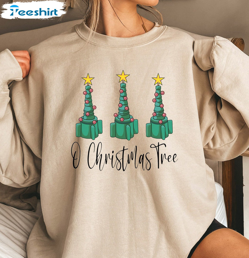 Farm Fresh Oh Christmas Tree Shirt, Respiratory Therapist Long Sleeve Unisex Hoodie