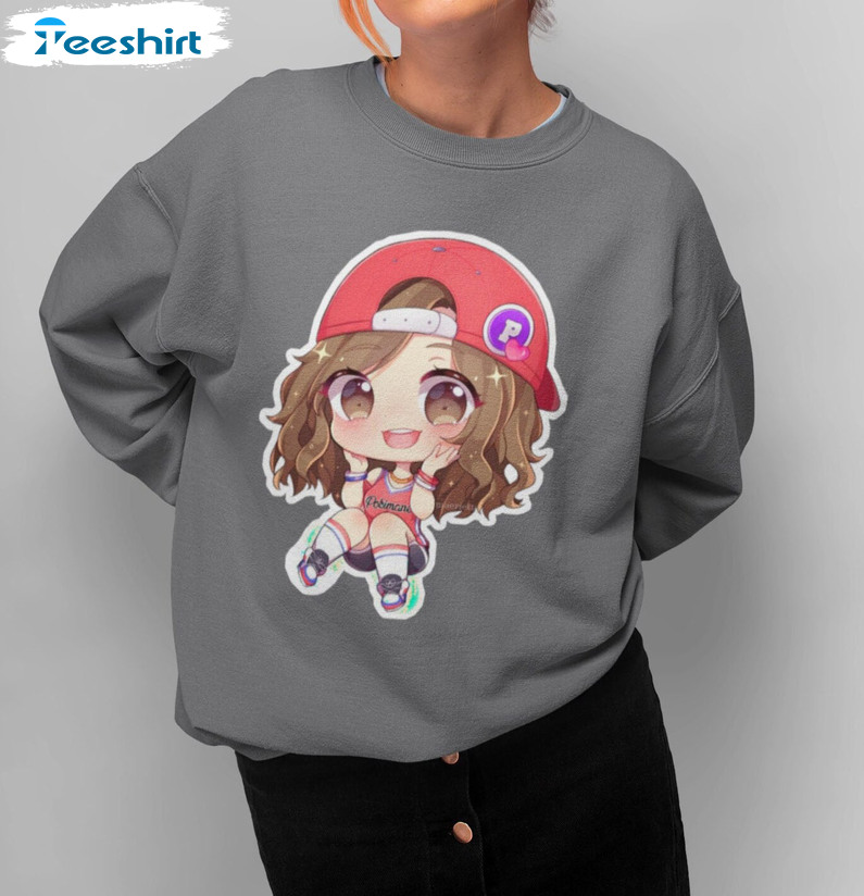 Pokimane Open Shirt I Love Poki Hoodie - Teeholly