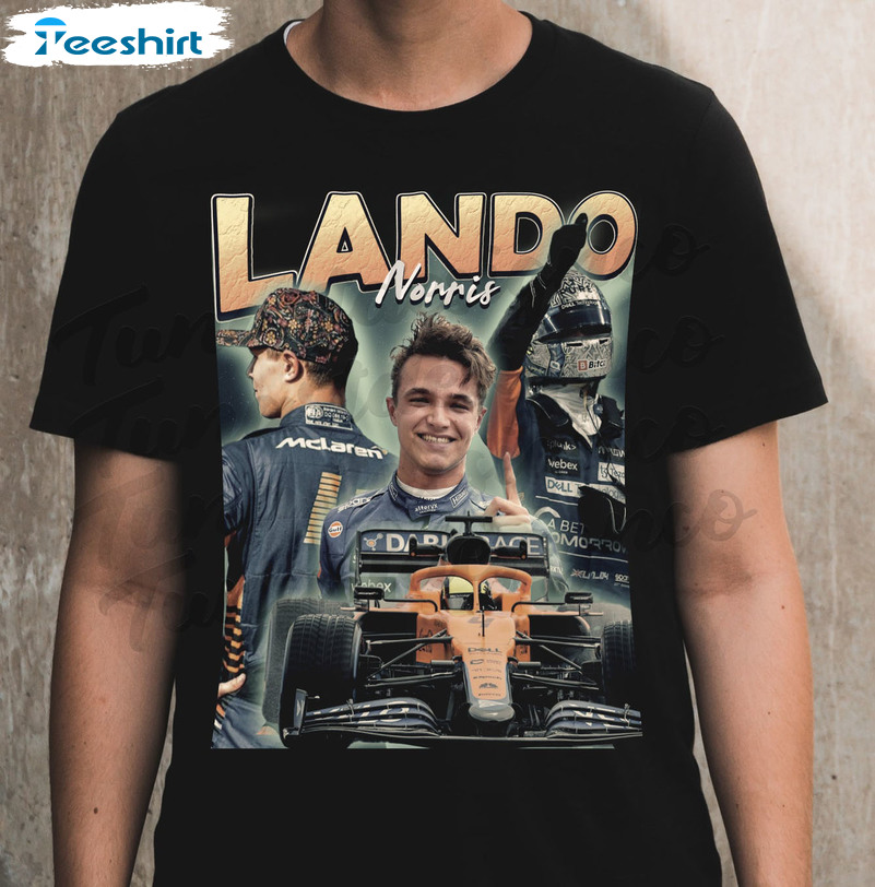 Norris Lando Trending Shirt, Championship Formula Racing Short Sleeve Unisex T-shirt